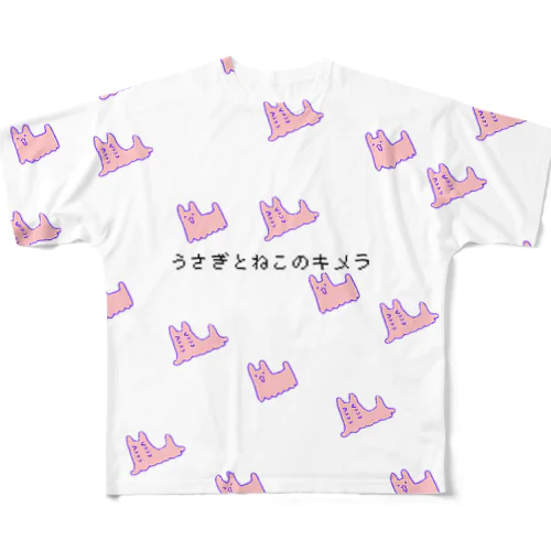 cuteキメラちゃん フルグラフィックTシャツ