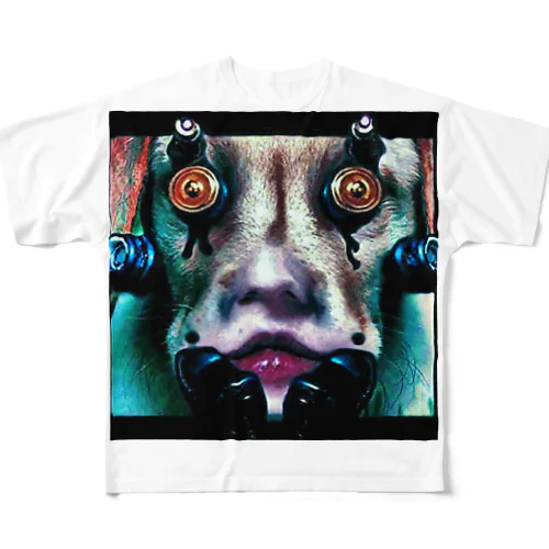 鹿人間が現れた All-Over Print T-Shirt