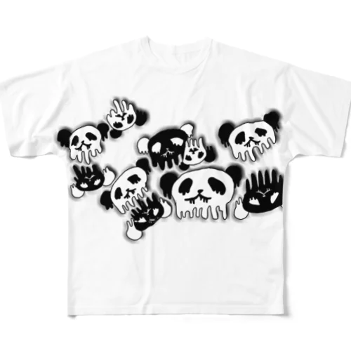 モノクロ〜ムでろぱん All-Over Print T-Shirt