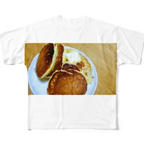 自分史上一番美しく焼けたホットケーキ All-Over Print T-Shirt