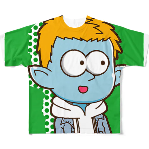 BADPOP#3 フルグラフィックTシャツ
