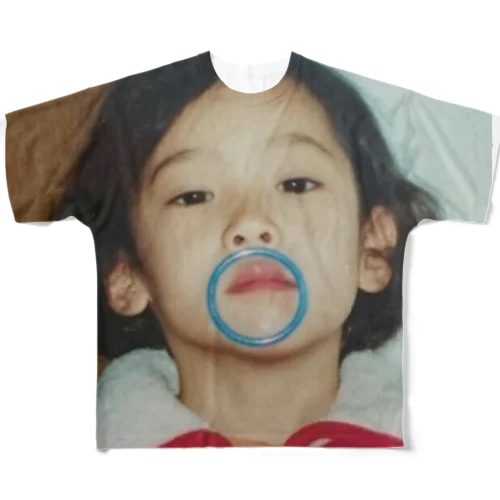 小島ふかせの幼少期です。 All-Over Print T-Shirt