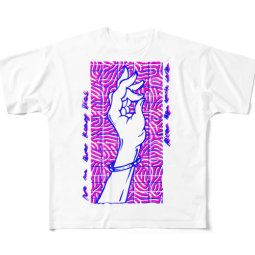 手 All-Over Print T-Shirt