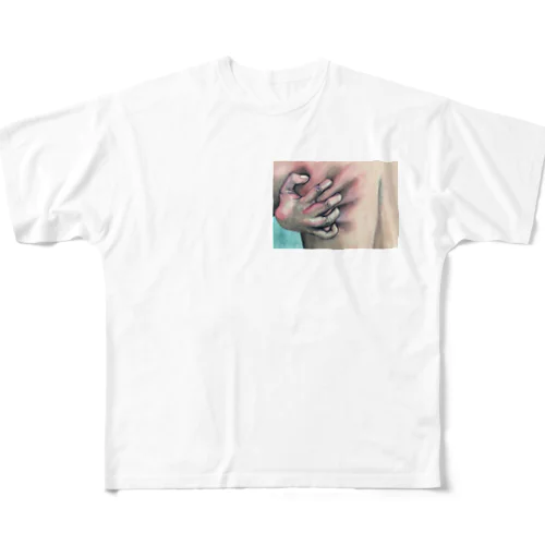 むぎゅ All-Over Print T-Shirt