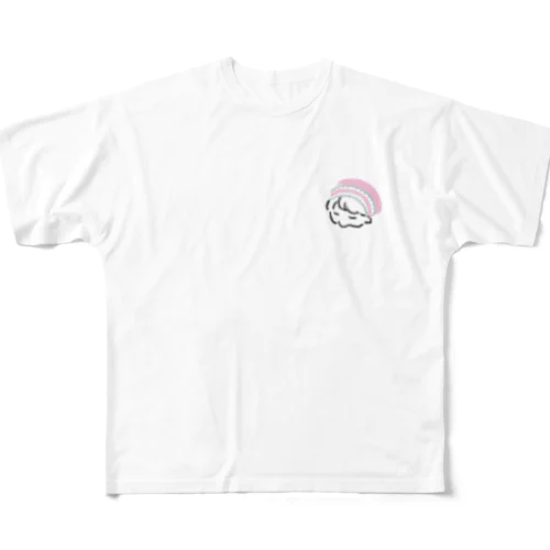 赤様〜かわいいぼうし〜 フルグラフィックTシャツ