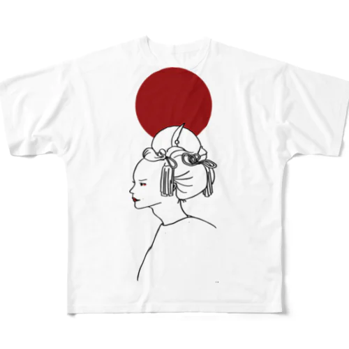 NIPPON? フルグラフィックTシャツ