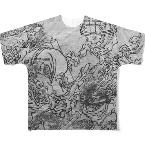 百鬼夜行 All-Over Print T-Shirt