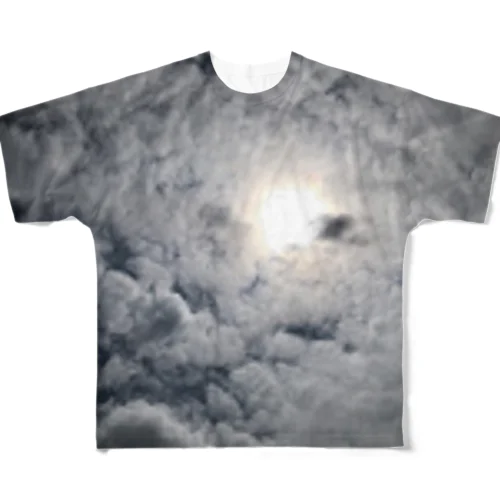 集合する羊雲＊ フルグラフィックTシャツ