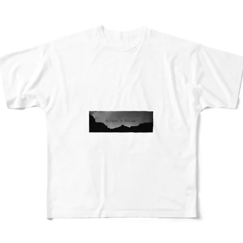 Silent flash フルグラフィックTシャツ