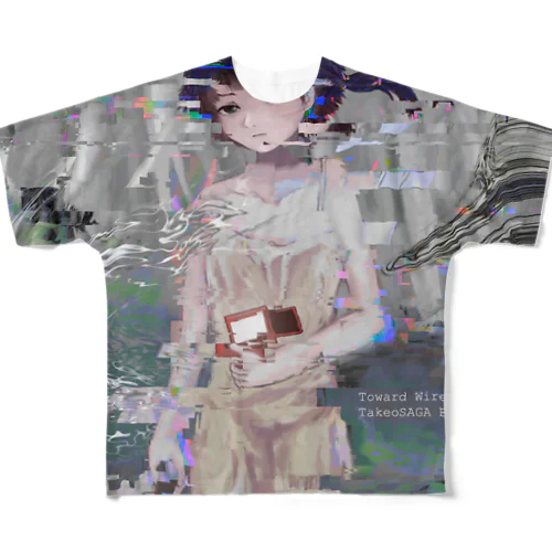 レイン・玲音フルグラＴ All-Over Print T-Shirt