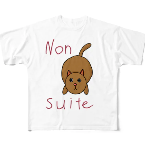 Non Suite フルグラフィックTシャツ