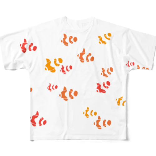 カクレクマノミ All-Over Print T-Shirt