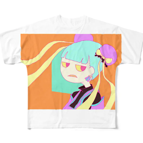 チャイナガール・バンちゃん All-Over Print T-Shirt