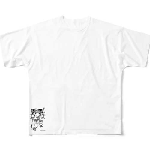 ハム柱ハム元 All-Over Print T-Shirt