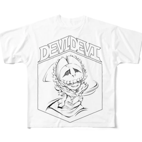 DEVIDEVI-小さな悪魔- All-Over Print T-Shirt