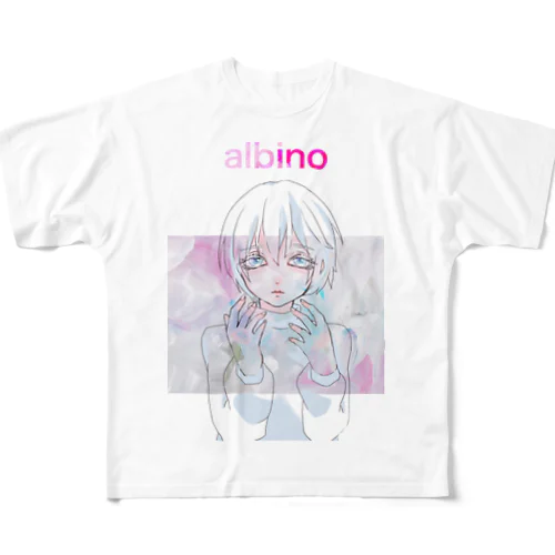 albino イラスト フルグラフィックTシャツ フルグラフィックTシャツ