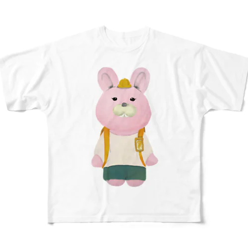 でっぱうさぎ(小学生) All-Over Print T-Shirt