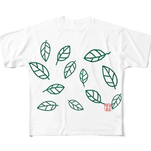 leaf〜葉〜 All-Over Print T-Shirt