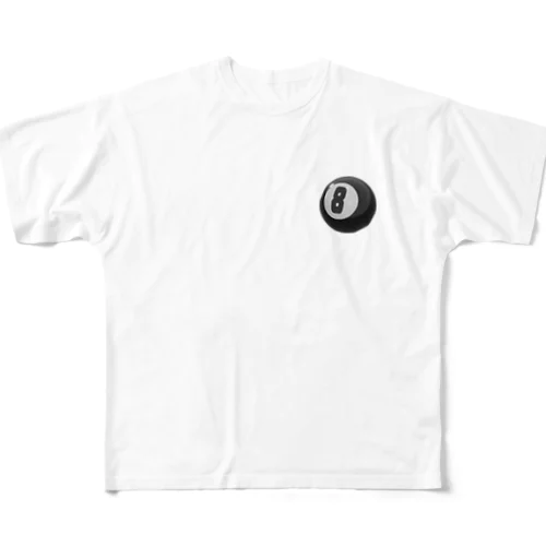 8ball フルグラフィックTシャツ