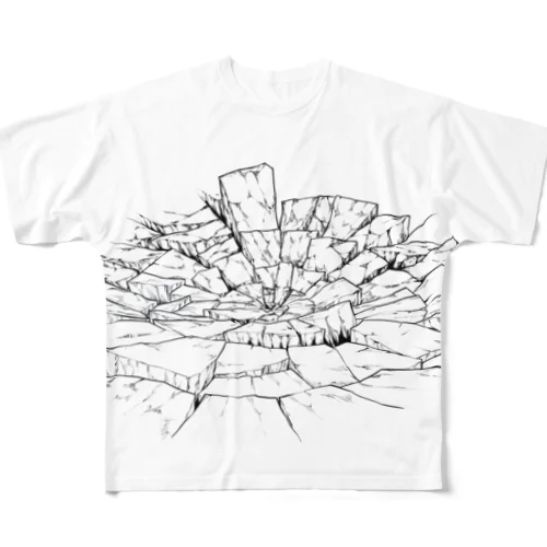 jiware All-Over Print T-Shirt