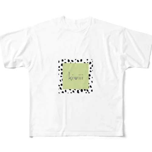 ダルメシアン@green All-Over Print T-Shirt