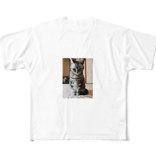 ミィちゃん(16歳)(引き) All-Over Print T-Shirt