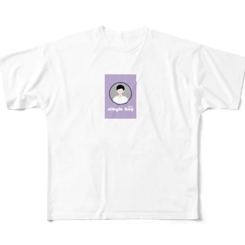 独身男子 All-Over Print T-Shirt
