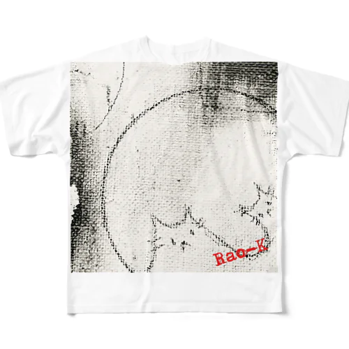 Rao-Kロゴ入りグッズ クロム All-Over Print T-Shirt