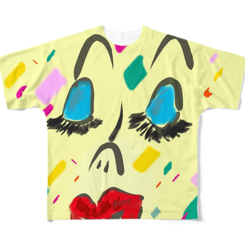 confetti All-Over Print T-Shirt