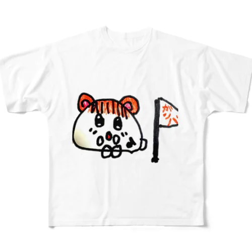 応援！！ウタハムちゃん All-Over Print T-Shirt