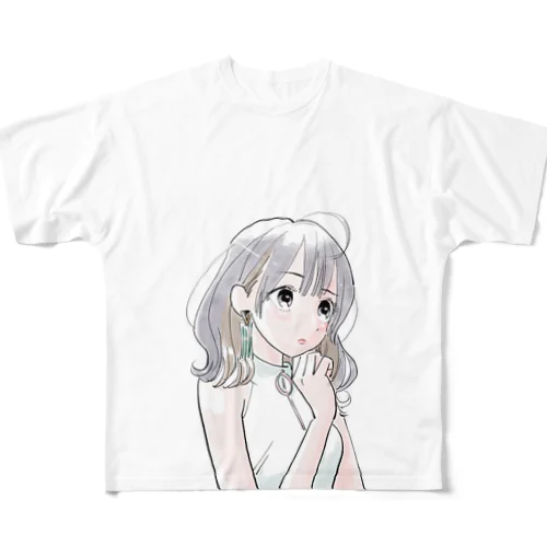 佑月さん All-Over Print T-Shirt