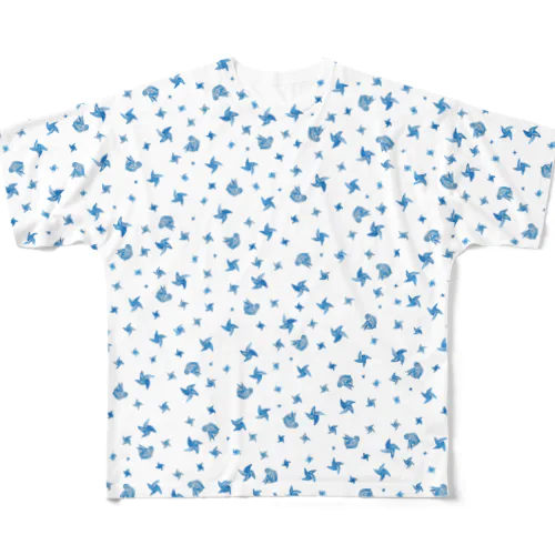 風に廻る All-Over Print T-Shirt