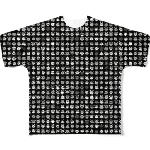 Brabies!(黒) フルグラフィックTシャツ