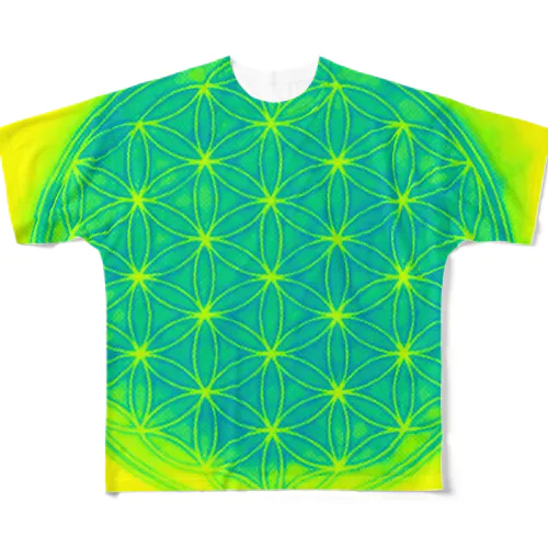 💚パイナップル💛 All-Over Print T-Shirt