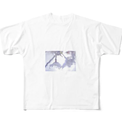 桜 フルグラフィックTシャツ