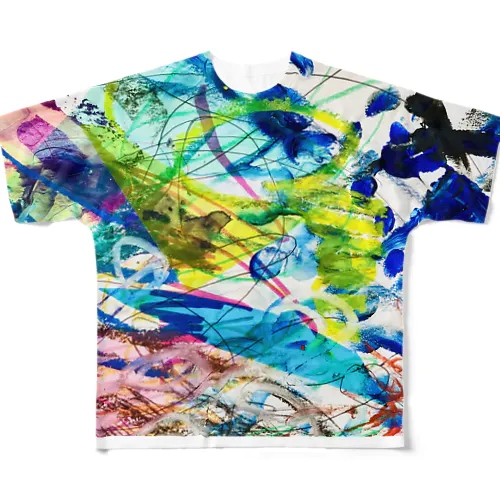 晴れ、時々曇り All-Over Print T-Shirt