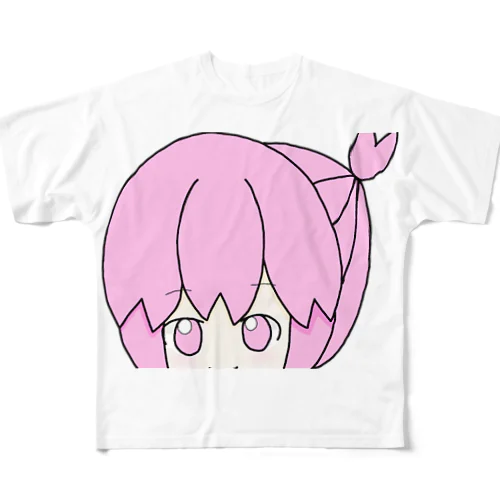 桜餅 フルグラフィックTシャツ