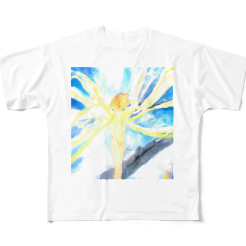 戦場の風使い（ロゴ無し ver.2） All-Over Print T-Shirt