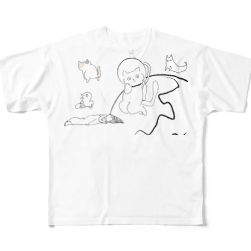 具合いが悪い時の夢 All-Over Print T-Shirt