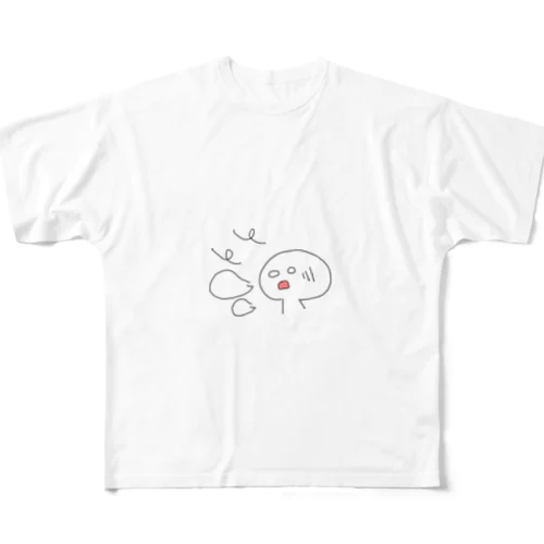 パクパクひゅお〜 フルグラフィックTシャツ