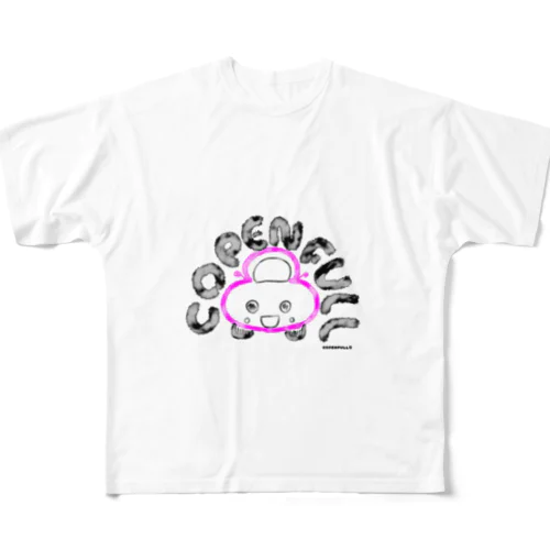 こぺん① フルグラフィックTシャツ