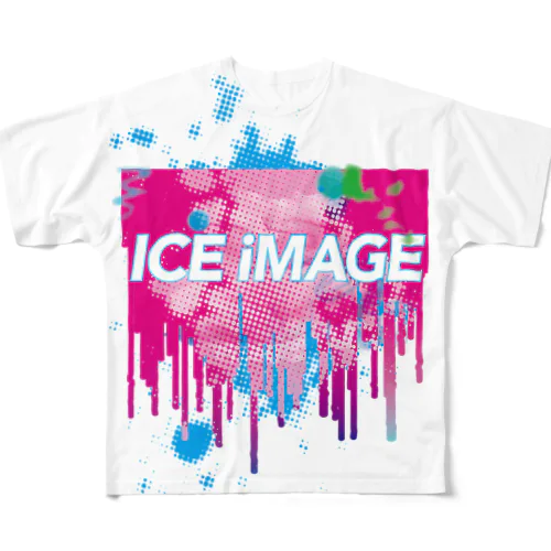 ICE iMAGE graphic All-Over Print T-Shirt