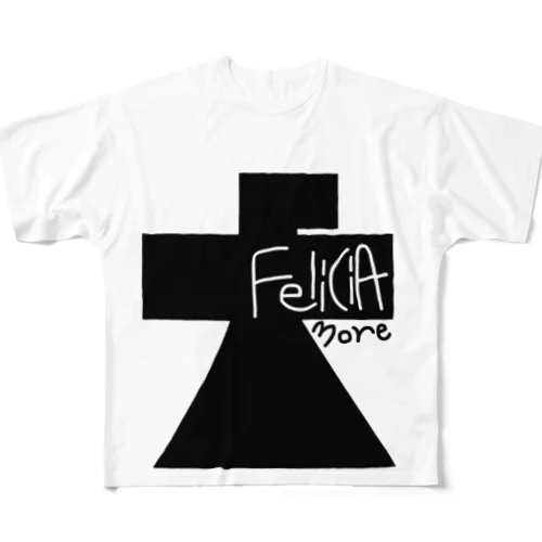 フェリチアモーレcollection  フルグラフィックTシャツ