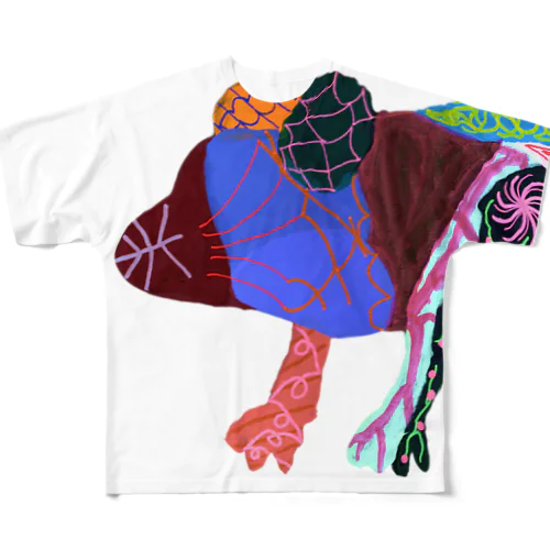 子 All-Over Print T-Shirt