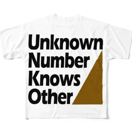 UNKO All-Over Print T-Shirt