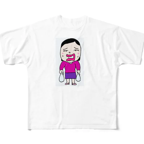 おばちゃん All-Over Print T-Shirt