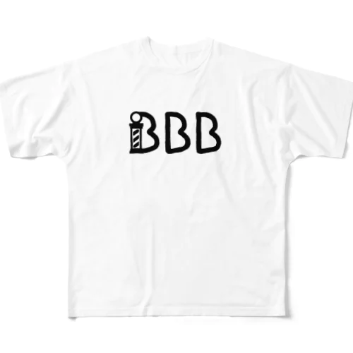 BBB。 All-Over Print T-Shirt