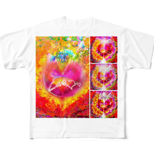 エンジェル👼ハート💖 All-Over Print T-Shirt