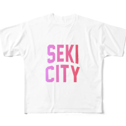 関市 SEKI CITY フルグラフィックTシャツ