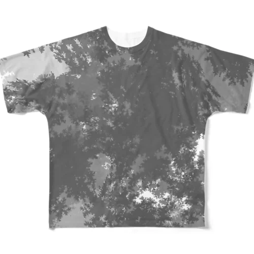 木漏れ日 フルグラフィックTシャツ